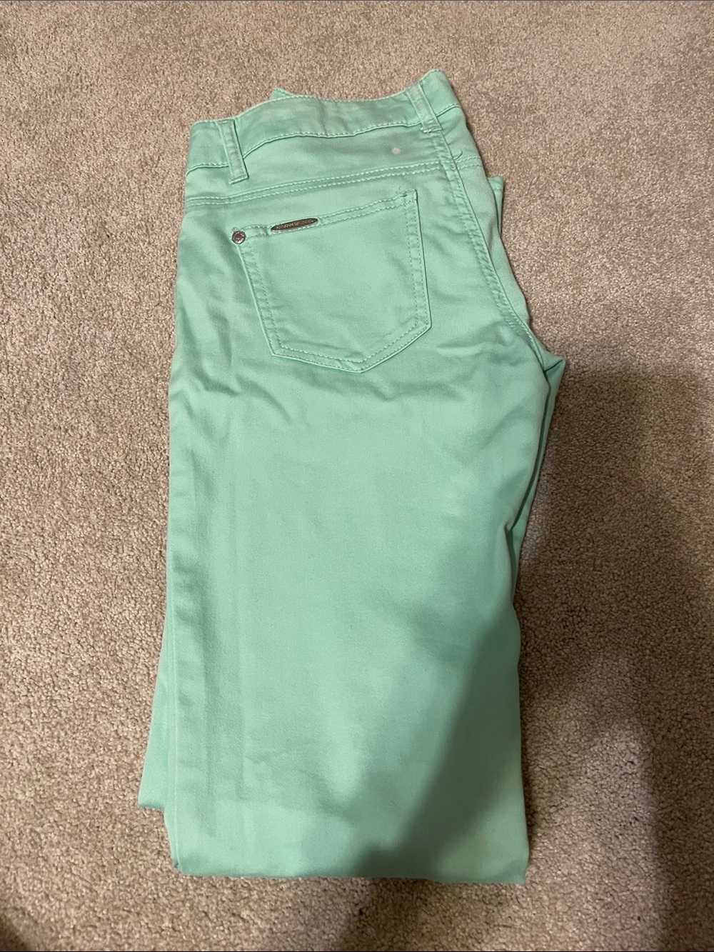 Celebrity Pink Mint Green Skinny Jeans